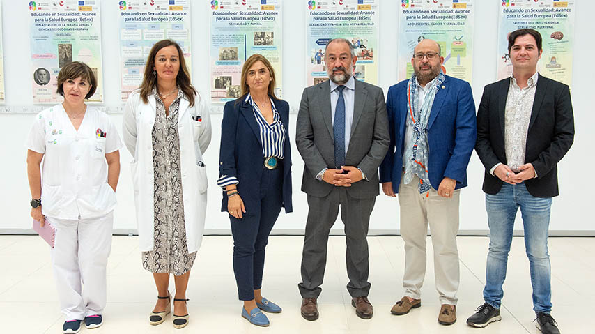 Inauguración de la exposición 'Desafiando tabúes: un abordaje integral de la sexualidad, en el Hospital Nacional de Parapléjicos de Toledo.