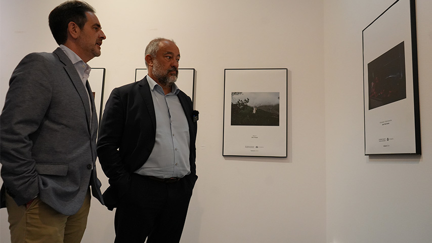 Inauguración de la exposición de la XIV edición de los Concursos Culturales Universitarios en Cuenca