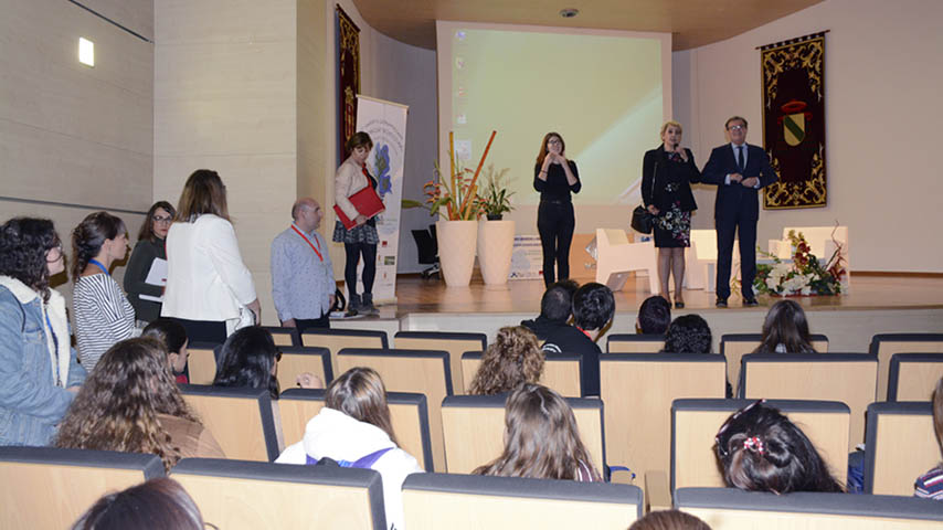 El rector de la UCLM, Miguel Ángel Collado, durante su visita al Congreso