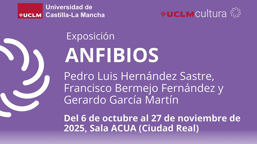 Exposición 'Anfibios', en el Aula Cultural Universidad Abierta de Ciudad Real.