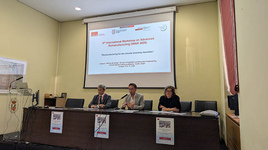 Inauguración del encuentro IWAR 2025.