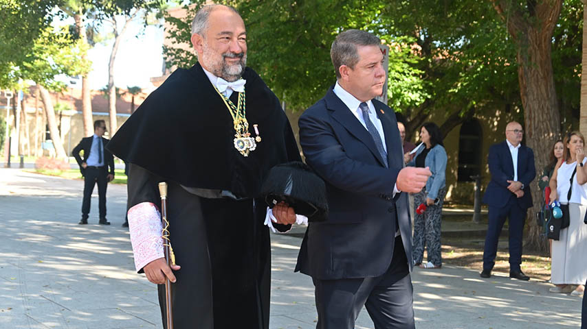 Acto de apertura del curso académico 2023-2024 en la UCLM.