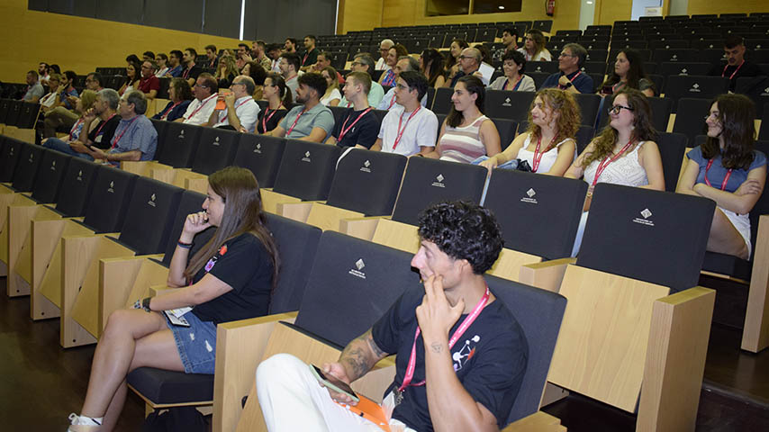 III Reunión nacional  de carotenoides, inauguración