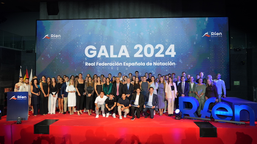 Diploma de Honor en la Gala de la Real Federación Española de Natación 2024