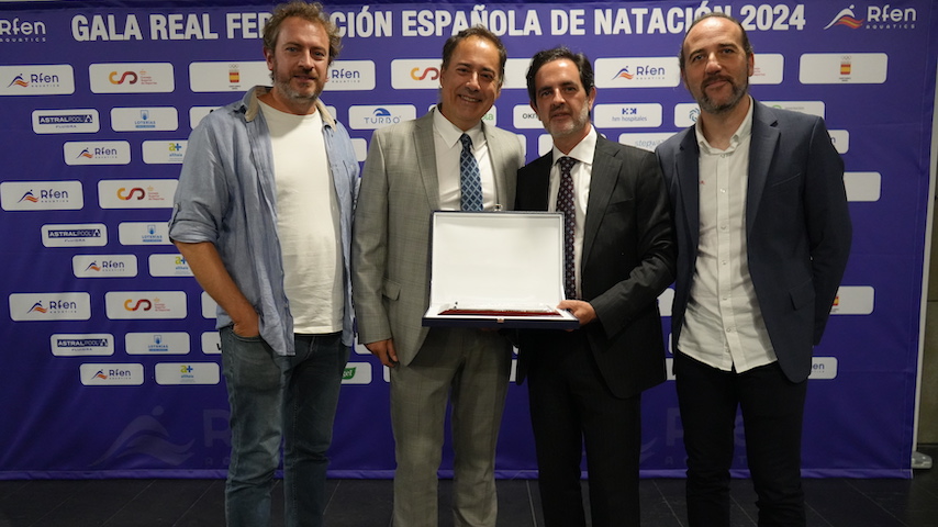 Diploma de Honor en la Gala de la Real Federación Española de Natación 2024