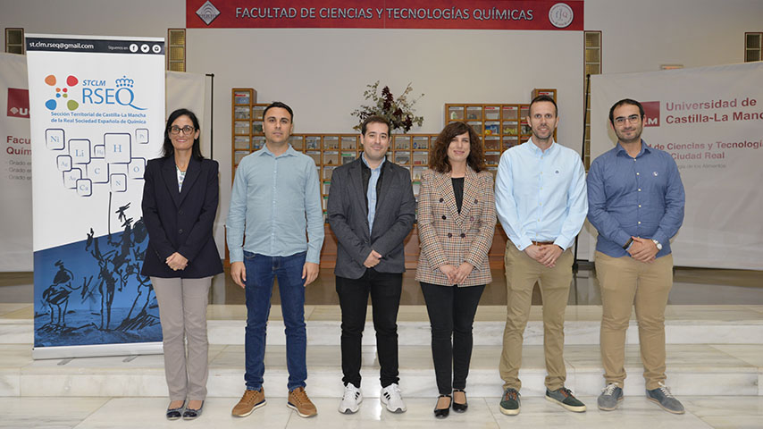 Renovación del equipo de gobierno de la Real Sociedad Española de Química de Castilla-La Mancha.