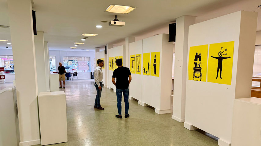 Exposición 'El Extranjero', de Jaime López Molina, en la sala ACUA de Ciudad Real