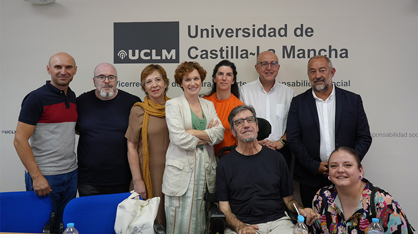 Pepe Reig presenta su libro sobre desinformación en la UCLM.