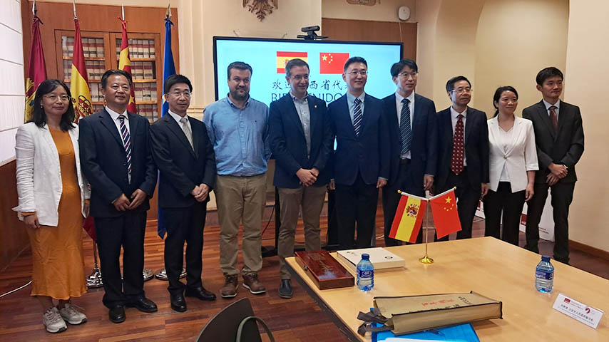 Una delegación de la provincia china de Jiangxi visita la UCLM para impulsar nuevas vías de cooperación