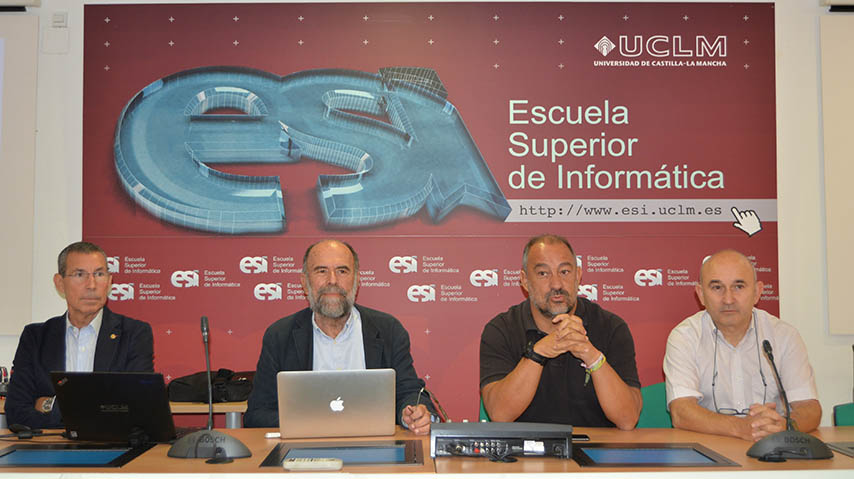 Encuentro investigadores de la UCLM con la Agencia Estatal de Investigación.