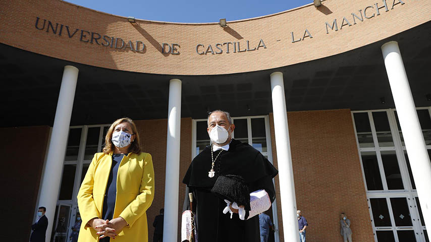 Acto de apertura del curso académico 2021-2022 en la UCLM.