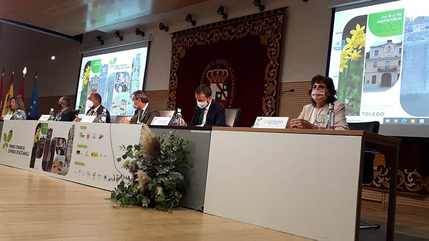 Inauguración del I Congreso Español de Botánica que organiza la Sociedad Botánica Español (SEBOT).