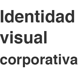 Identidad visual corporativa