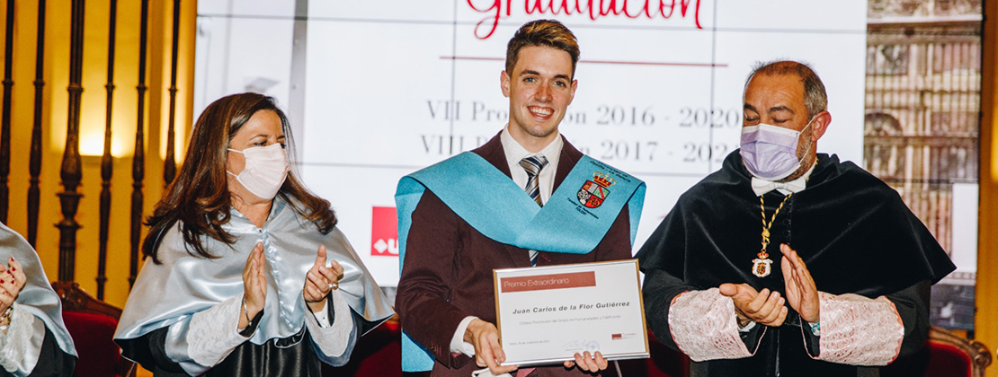 The top graduate in Spain in Humanities studied at the UCLM