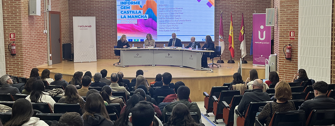 Presentación del informe GEM en el Campus de Albacete