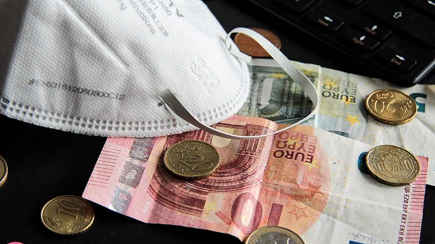 Mascarilla y euros