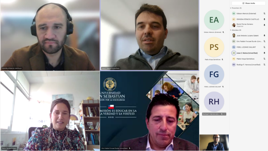 Edison y el tribunal de su tesis durante