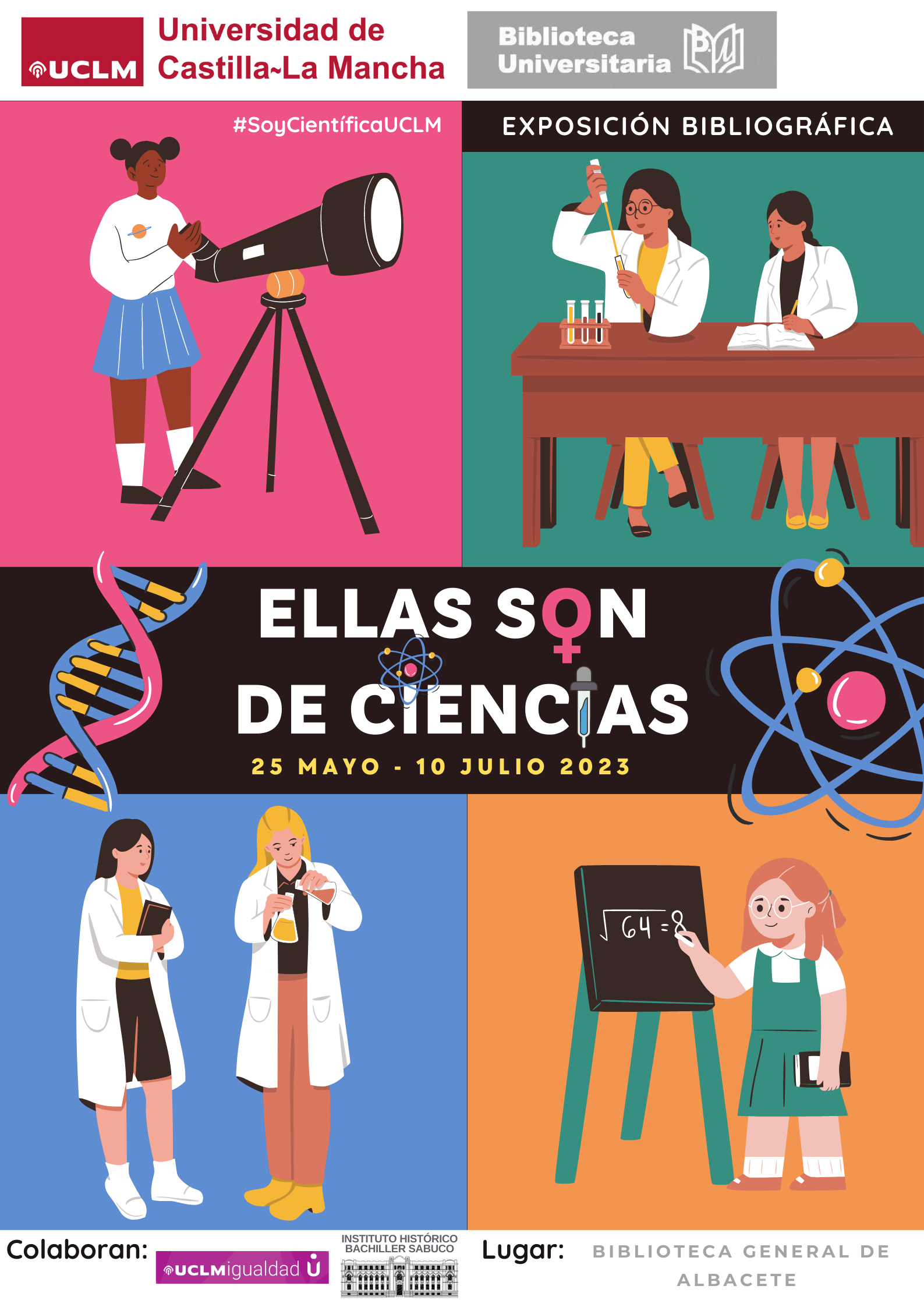 Exposición Biblioteca General el campus 