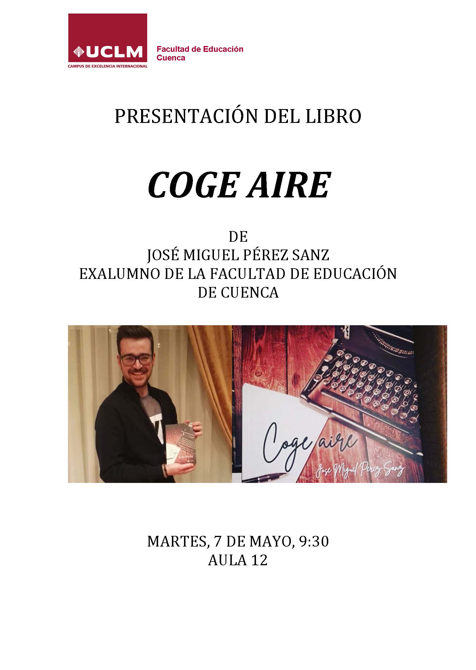 Presentación del libro: Coge Aire