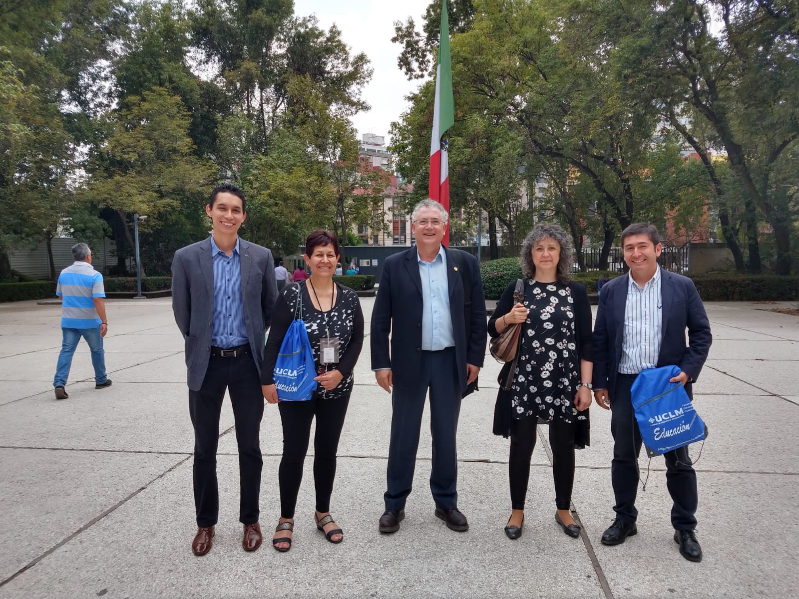 Una delegación de la Facultad de Educaci
