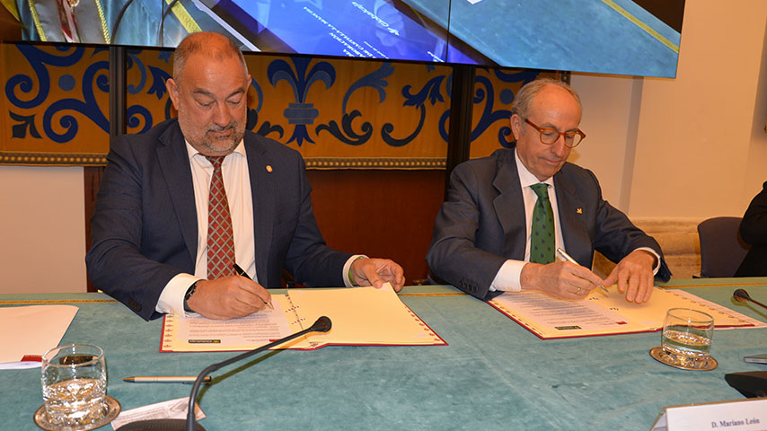 La UCLM y Globalcaja firman un convenio de colaboración dotado con casi 3 millones de euros.
