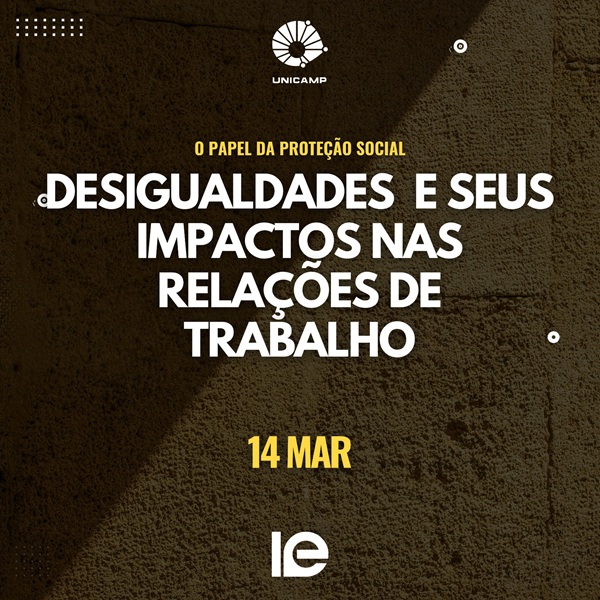 Seminário Desigualdades e seus impactos nas relações de trabalho