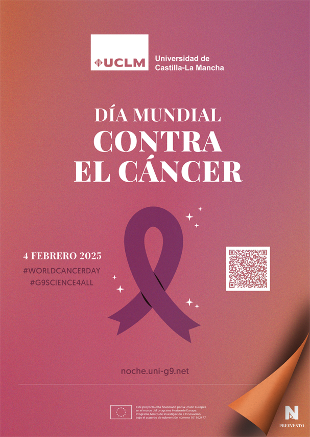Cartel Día Contra el Cáncer UCLM